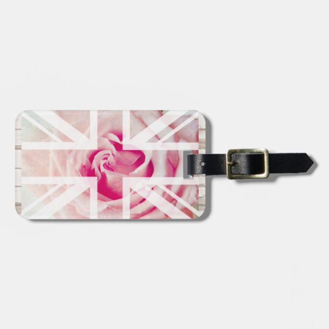 Off to London luggage tag (Front Horizontal)