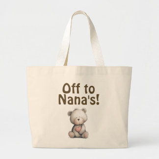 Off to Nana's! Tote bag
