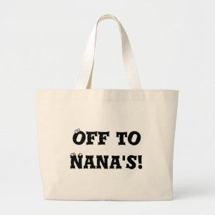 Off to Nana's! Tote bag