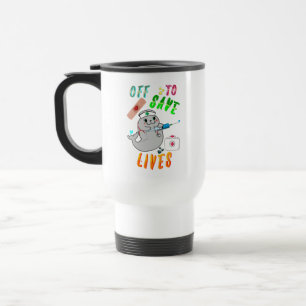 Off To Save Lives Travel Mug