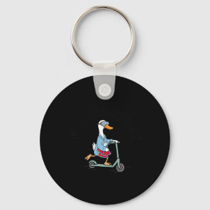 Off To Teach Science Teacher Funny Goose Lab Week Key Ring