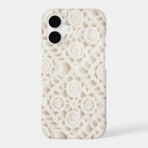 Off-white crochet lace