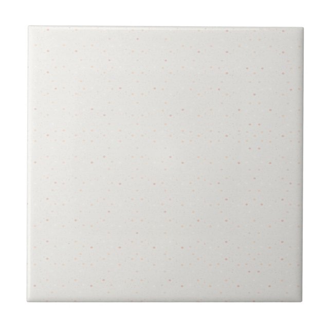 Off White Light Golden Speckle Ceramic Tile (Front)