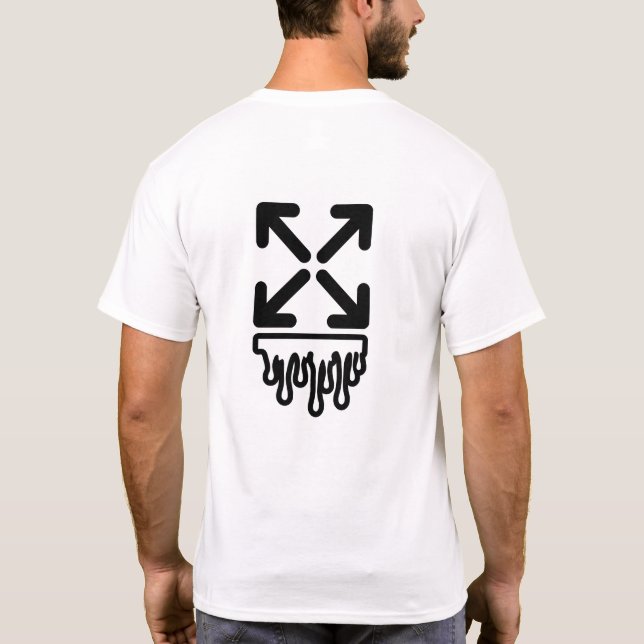 Off-White, Men's  T-Shirt (Back)