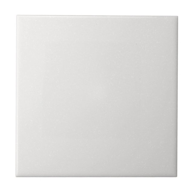 Off-White with Tiny White Speckle Ceramic Tile (Front)