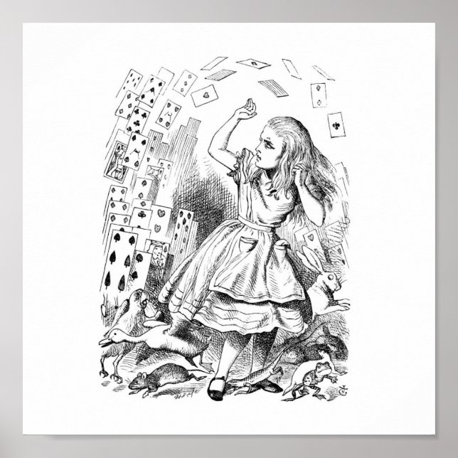 Off with her head! Small Sz Poster (Front)