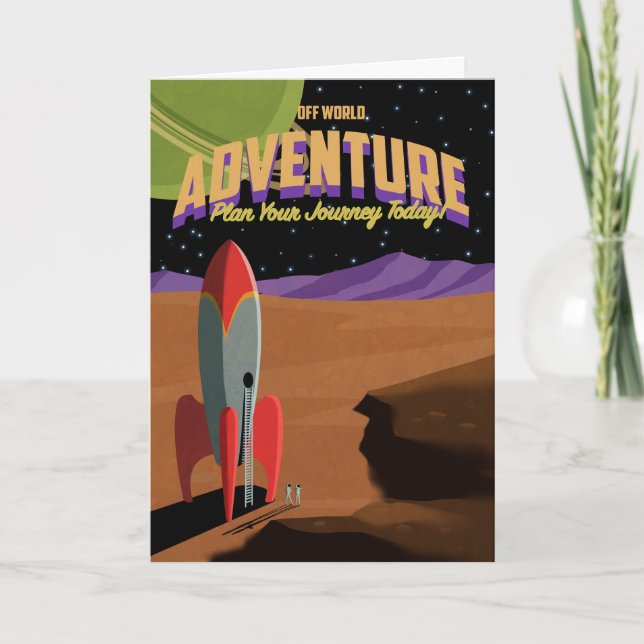 Off World Adventure Card (Front)
