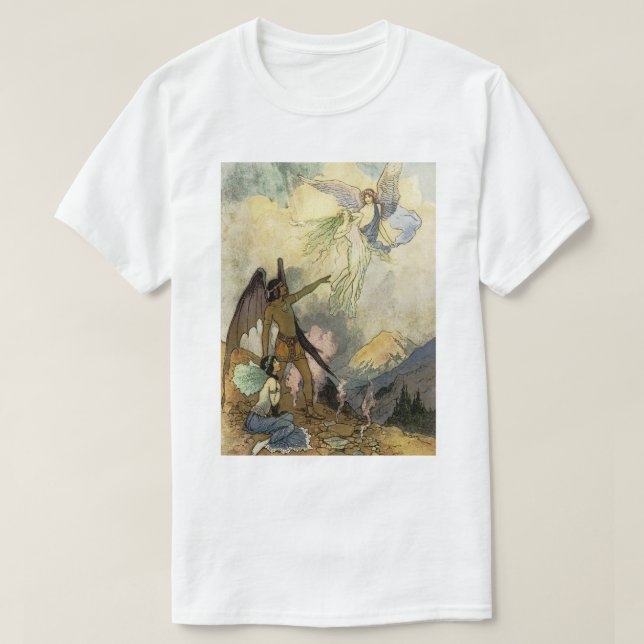 Off, ye icy Spirits, Fly T-Shirt (Design Front)