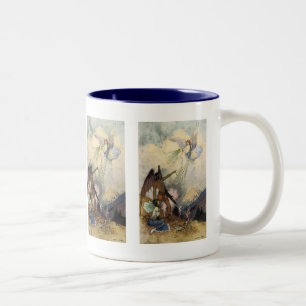 Off, ye icy Spirits, Fly Two-Tone Coffee Mug