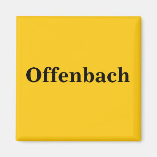 Offenbach Magnet Schild
