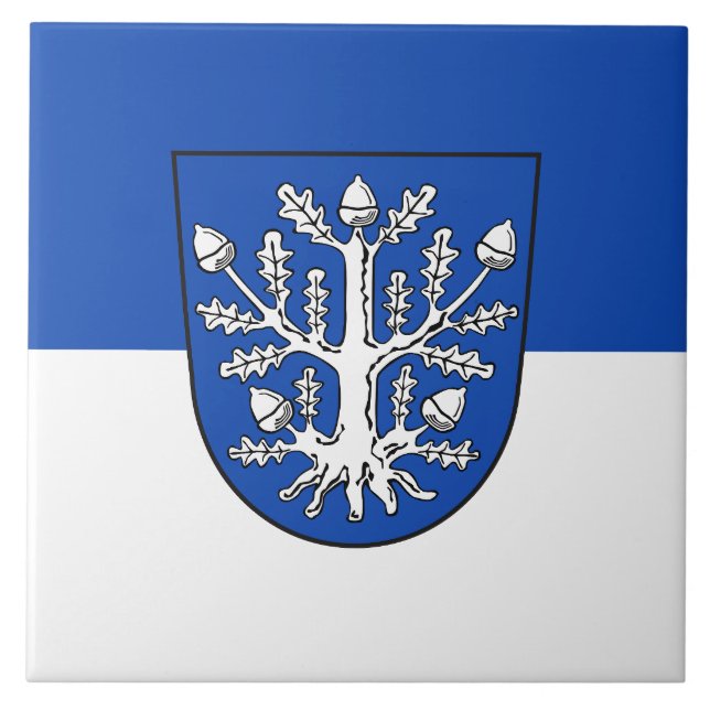 Offenbach Main flag city symbol germany town Tile (Front)