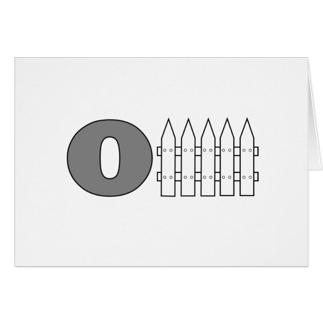 Offence (O Fence) (Front Horizontal)