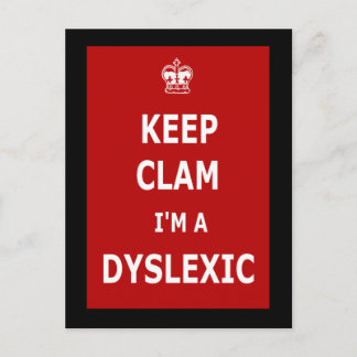 Offensive keepcalmandcarryon postcard