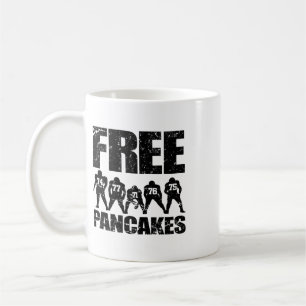 Offensive Line Lineman Funny Footll  Coffee Mug