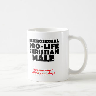 Offensive Prolife Male Christian Mug Humour