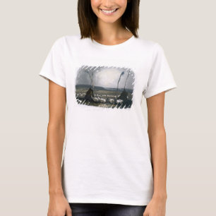 Offering of the Mandan Indians, plate 14 from Volu T-Shirt