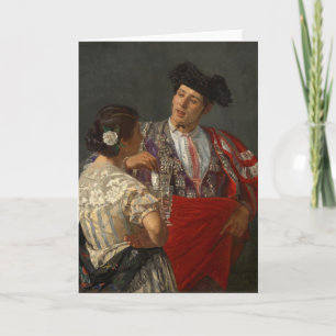 Offering Panal to the Bullfighter Mary Cassatt Card