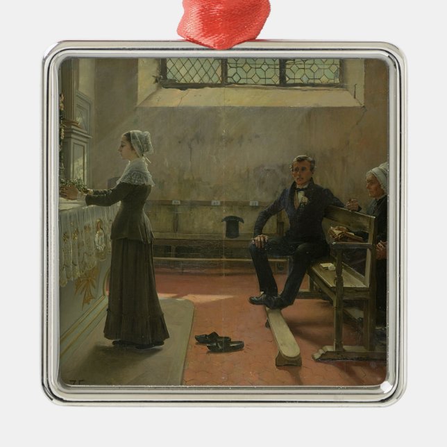 Offering to the Virgin the Day After the Metal Tree Decoration (Front)