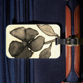Offerings from my original floral paintings lugg luggage tag