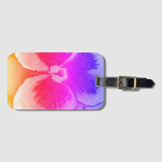 Offerings from my original floral paintings   lugg luggage tag