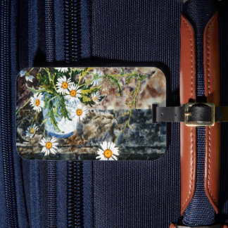 Offerings from my original floral paintings lugg luggage tag