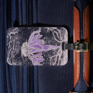 Offerings from my original floral paintings lugg luggage tag