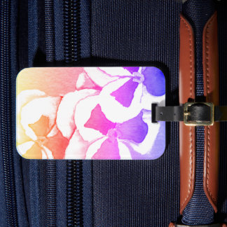 Offerings from my original floral paintings lugg luggage tag