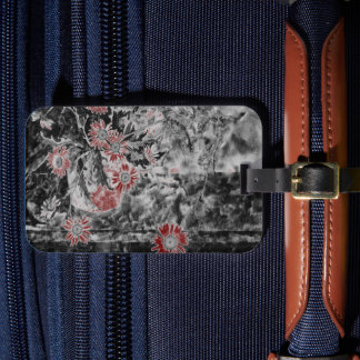 Offerings from my original floral paintings   lugg luggage tag