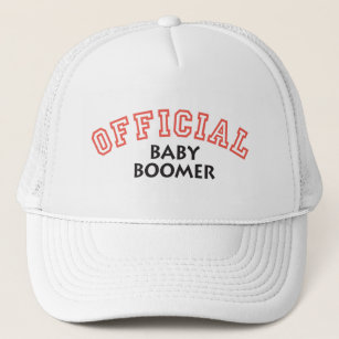 Offical Baby Boomer - Red Trucker Hat