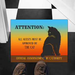 Offical Cat Approved Doormat