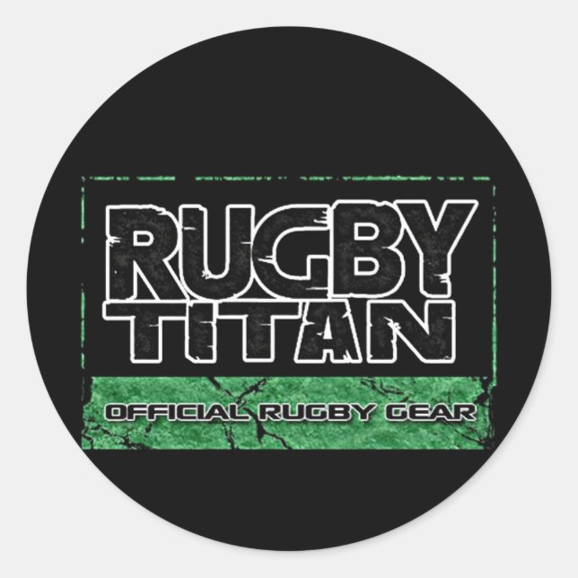 Offical Rugby-Titan Stickers (Front)