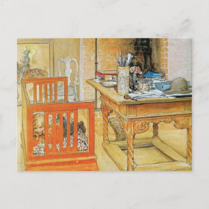 Office Bench Postcard