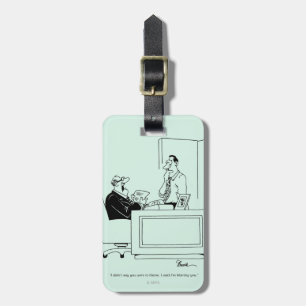 Office Blame Luggage Tag