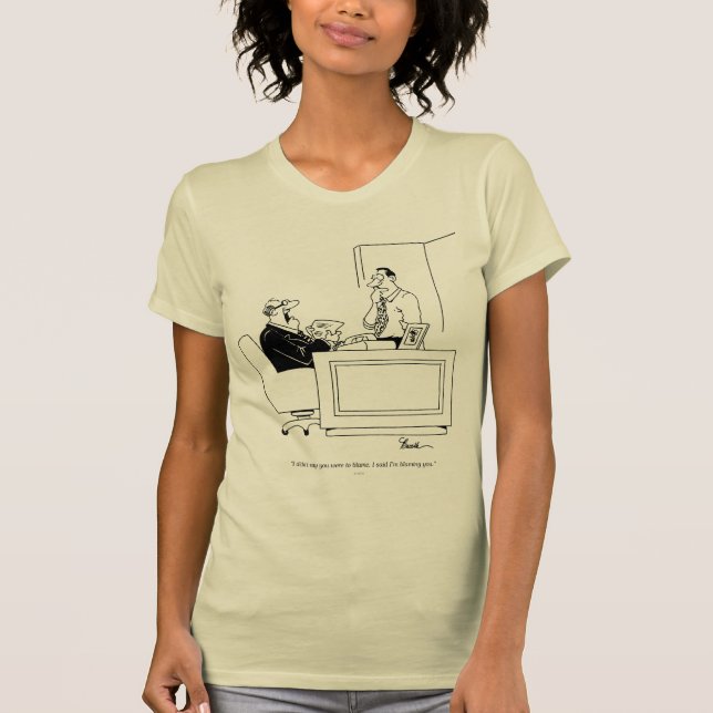 Office Blame T-Shirt (Front)