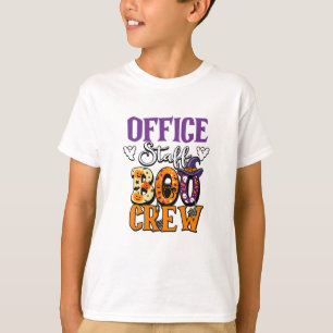 Office Boo Crew  Halloween Team Spirit Poste Tri-B T-Shirt