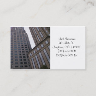 Office Buildings Business Cards