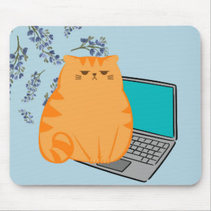 Office Cat Mouse Mat