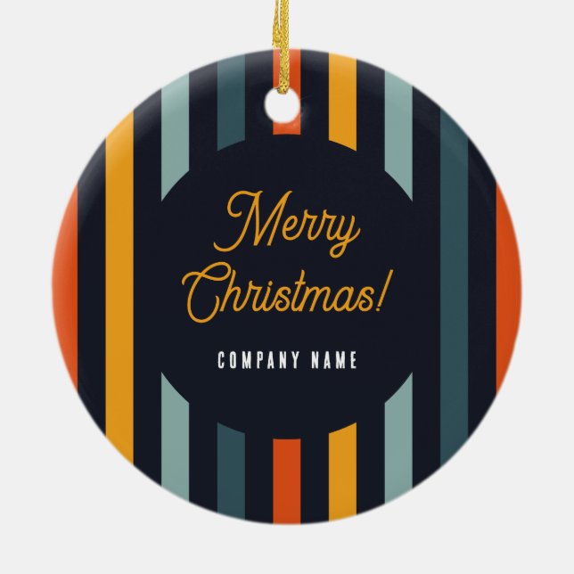 Office Christmas Tree - Manager/CEO Ceramic Tree Decoration (Back)