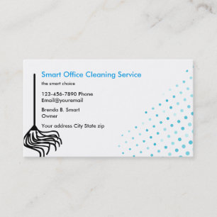 Office Cleaning Business Cards