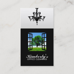 office cleaning business cards