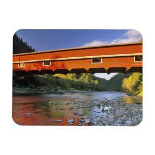 Office Covered Bridge the longest in Oregon at 2 Magnet
