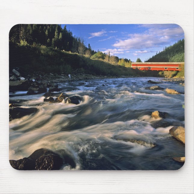 Office Covered Bridge the longest in Oregon at Mouse Mat (Front)