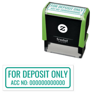 Office Deposit Only Self-inking Stamp