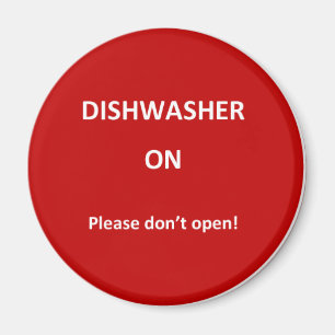 Office Dishwasher Notices Magnet