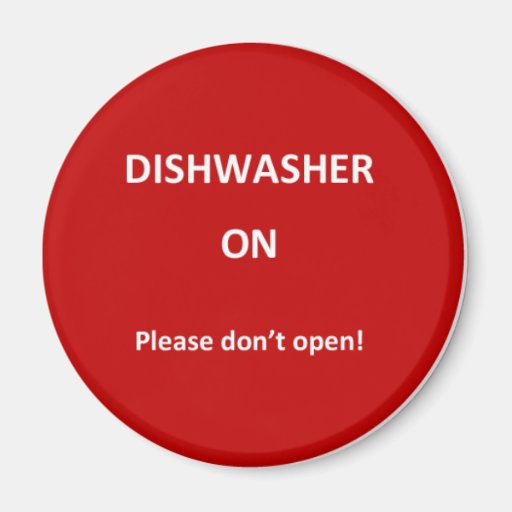 Image of Office Dishwasher Notices Magnet