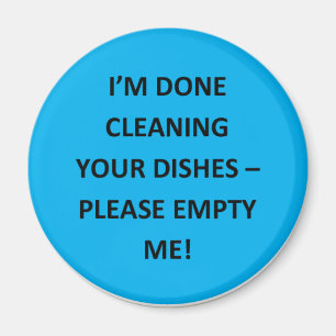 Office Dishwasher Notices Magnet