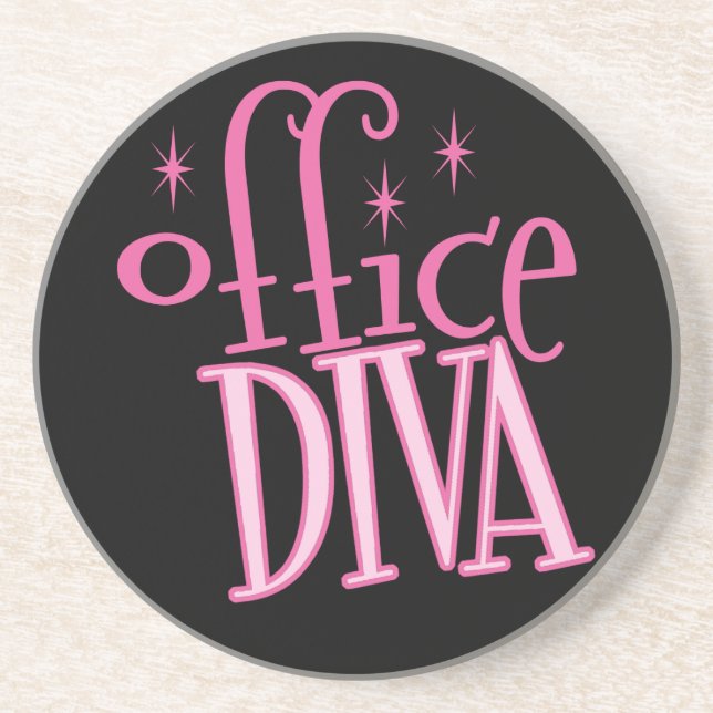 Office Diva Coaster (Front)