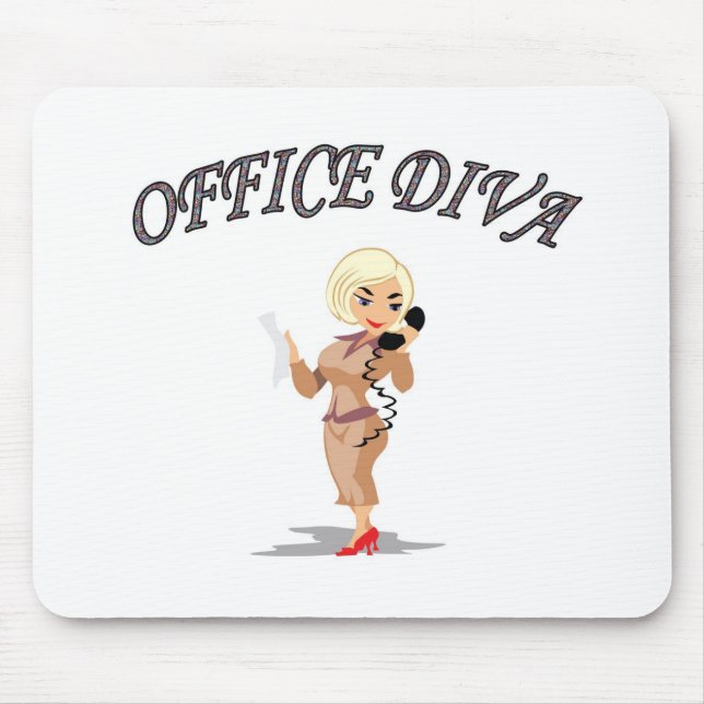 OFFICE DIVA MOUSE MAT (Front)