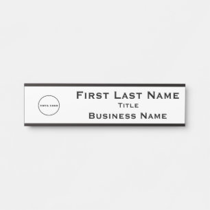 Office Door Signs Logo Business Sign