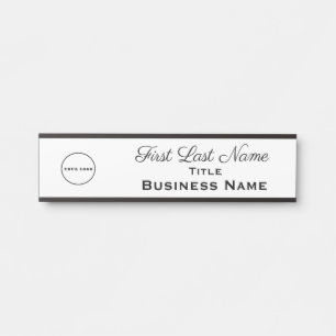 Office Door Signs Logo Business Sign